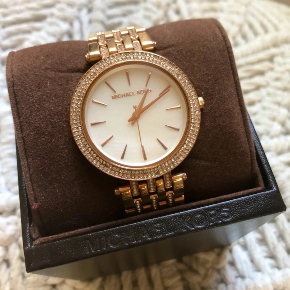 Michael Kors Rose Gold Darci Watch